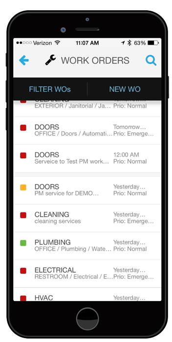 ServiceChannel Facilities Management Mobile App