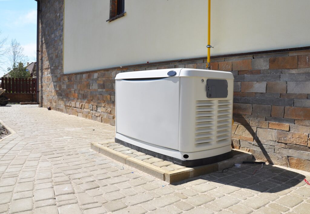 Backup Outdoor Natural Gas Generator